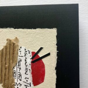 Under collage on wood panel 3 2